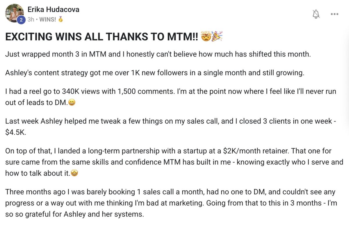 Client win
